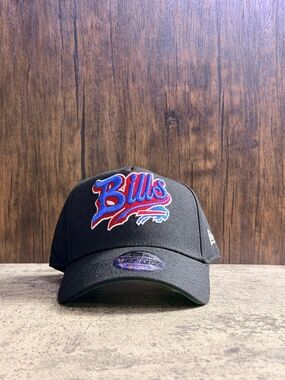 New Era 9FORTY Born x Raised Buffalo Bills Script Black Snapback OSFA